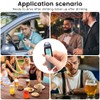 Aoreun Alkoholtester Polizeigenau,Sprachansage Promillemessgerät mit Digitaler LCD-Anzeige,Professioneller Alkoholmessgerät,Kein Mundknebel Erforderlich,Atemalkoholtester