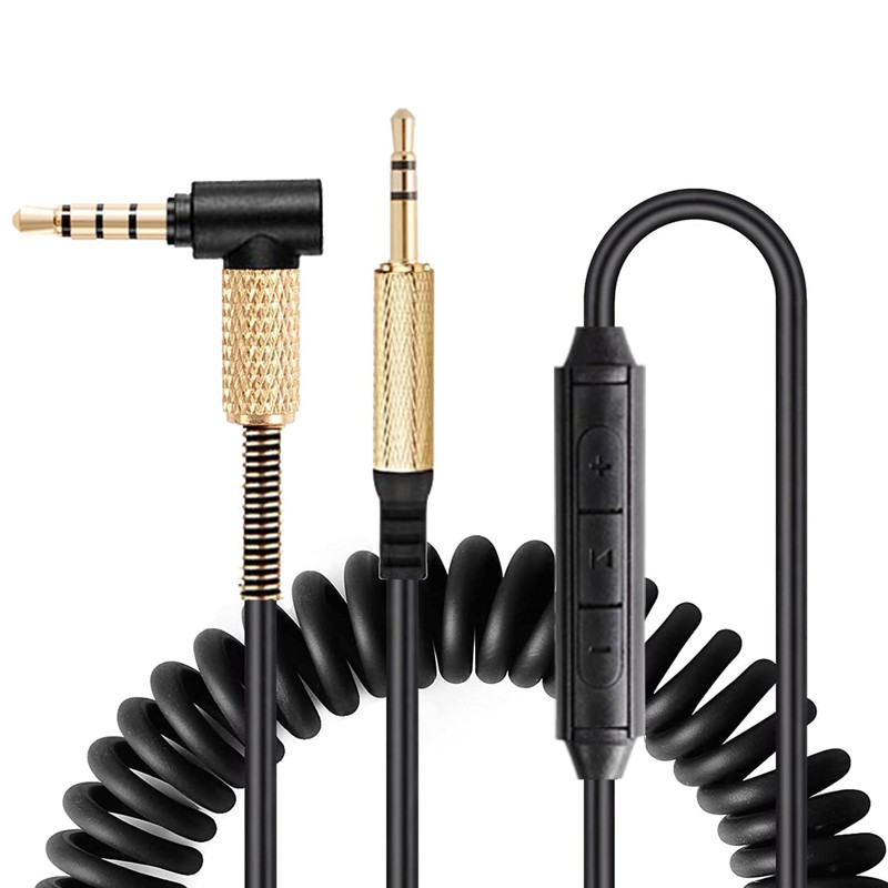 FAAEAL QC45 - Cable de audio en espiral de repuesto