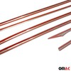 OMAC Window Molding Trim Streamer for Honda Civic 2016-2021 Sedan