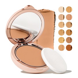 Toty by Sofia Vergara - Ilumina CC Creamy Compact SPF 50+ Mineral Broad Spectrum Sunscreen for Face - Tinted Blurring Balm SPF- Matte, Light Coverage - Water & Sweat Resistant - All Skin Types - 3C