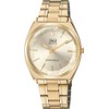 Citizen Q&Q QB78 Analog Wristwatch, Waterproof, Metal Band, and Others,