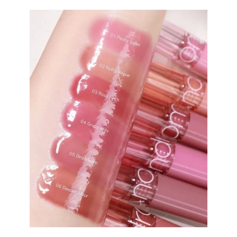 Rom&nd Labial Gloss - Glasting Water Gloss 4g Acabado Brillante