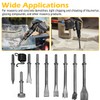 Socpuro 10Pcs Air Hammer Bits Set, Pneumatic Chisel Tools with