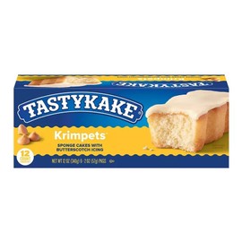 Tastykake Butterscotch Krimpets Snacks [2 Boxes, 24 Snack Cakes] FAST FREE DELIV