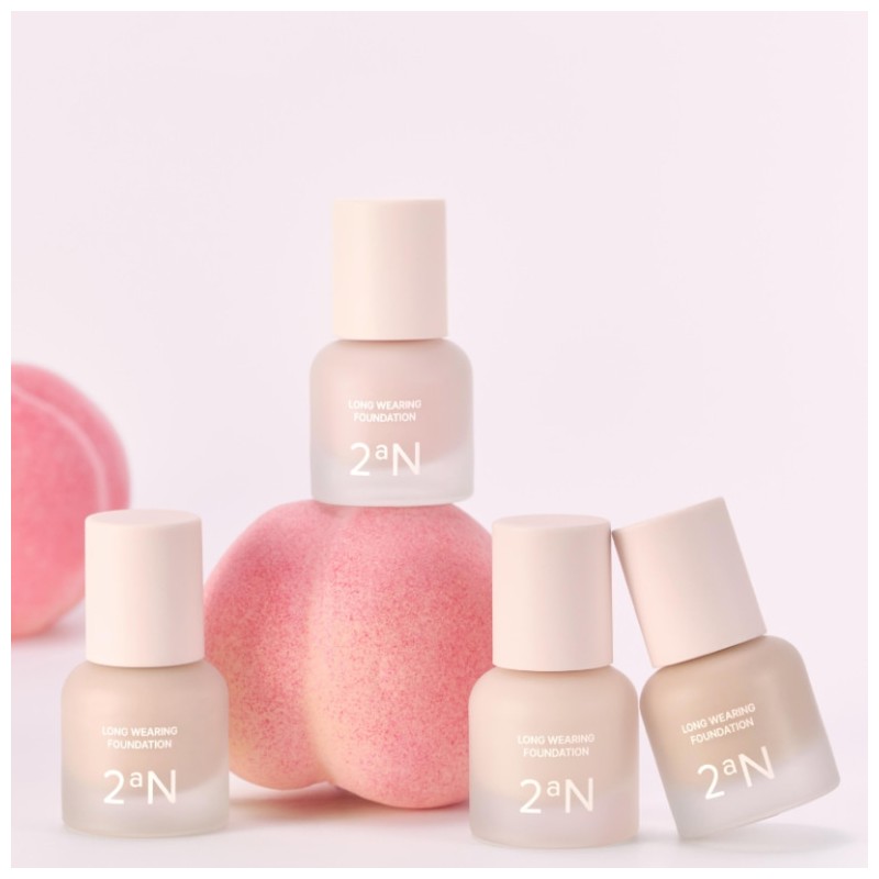2AN Long Wearing Foundation Mini 15ml, Type:23 Natural Beige