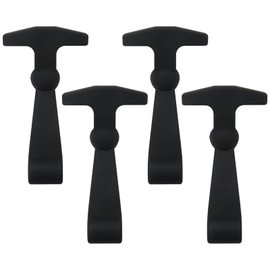 Cooler Latches Replacement For Yeti RTIC, Lid Latch Parts(4 Pack) For Yeti Coolers T-Latches Made of Premium Hard Rubber (Black)