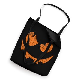 Vintage Jack o Lantern Jackolantern Pumpkin Face Men Boys Tote Bag