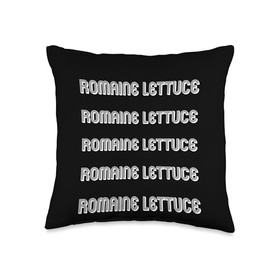 Eat Romaine Lettuce Throw Pillow