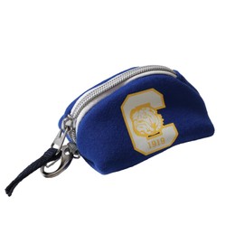Champion C3-BG704B Outdoor Fleece Lined Rubber Print Ball Pouch Accessories Golf, blue