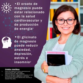 Ultra Magnesium | Oroato Glicinato Citrato Gluconato Citrato Sabor Sin sabor