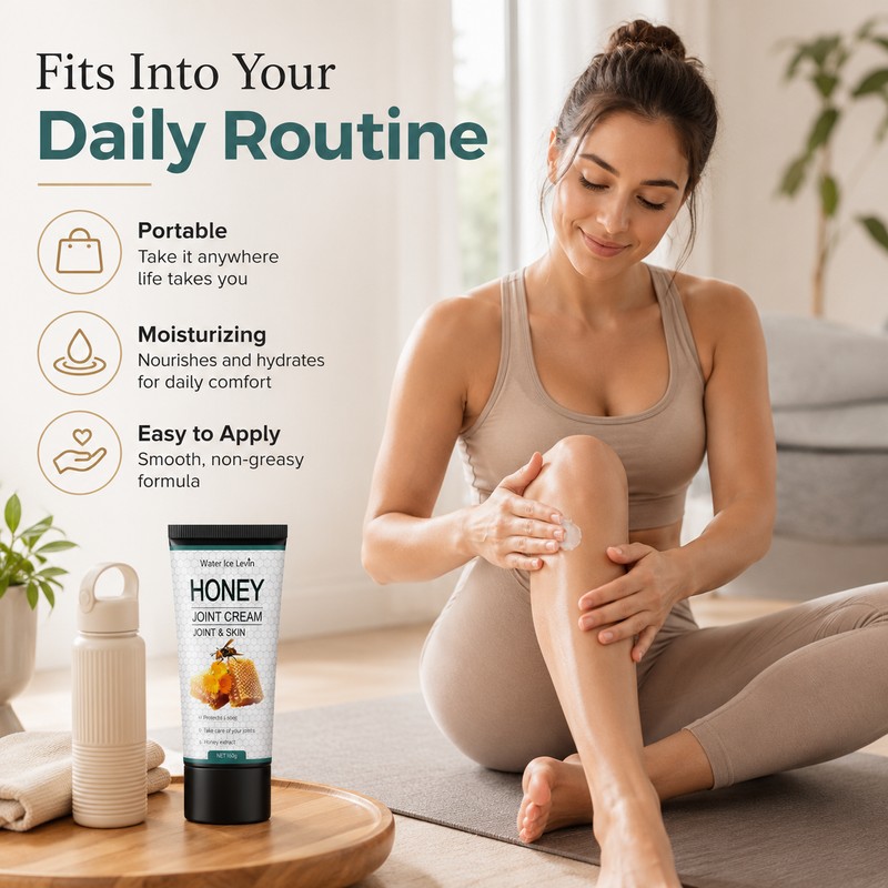 Bee Venom Body Cream for Daily Massage – Lightweight Moisturizing