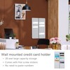 Material Card Rack, Wall Mount Vertical Business Card Holder, Time