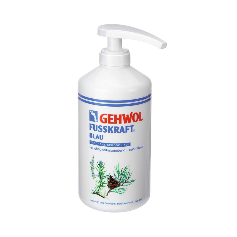 GEHWOL Fusskraft Blue, Dry Brittle Skin, Foot Cream, 500 ml