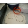 AJT MUM FLOWER OUTLINE FALL SEASON COOKIE CUTTER USA PR4427