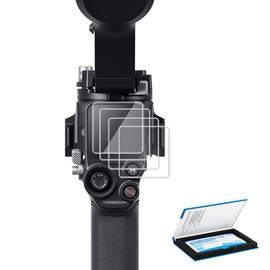 JJC 4 Pack Lens Screen Protector Compatible for DJI RS 4/RS 4 Pro/RS 3/RS 3 Pro Camera,4 pcs Tempered Glass DJI RS 4/RS 4 Pro/RS 3/RS 3 Pro Screen Protector,0.3mm 9H Hardness 2.5D Anti-Scrach Anti-Bubble