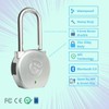 Brilliant Guard Heavy Duty Smart Portable Keyless Bluetooth Padlock