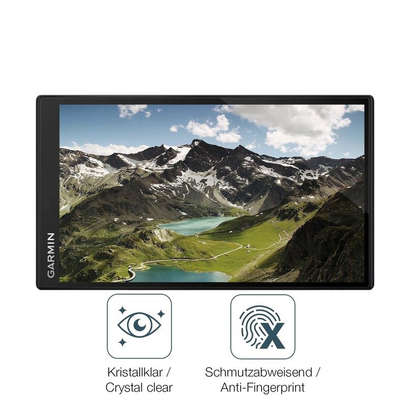 dipos I 4x Clear Screen Protectors for Garmin DriveSmart 76