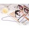 ZooooM ZM-KAWAMEGA Leather Simple Glasses, Sun Glasses, Chain, Glasses, Strap,
