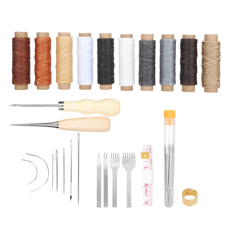 Leather Sewing Set DIY Leather Stitching Repair Kit Working Supplies