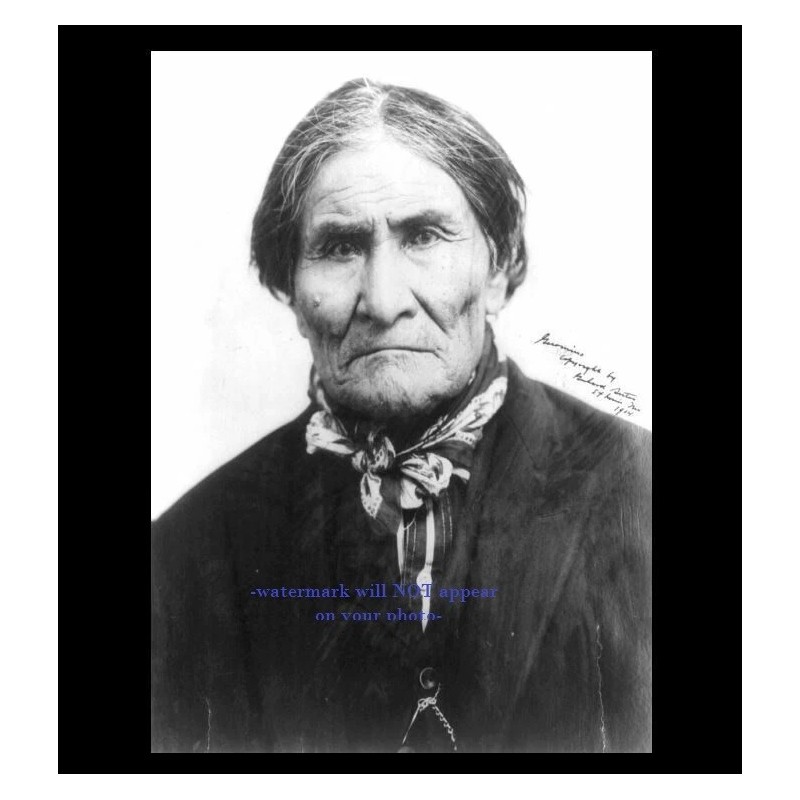 1904 Geronimo PHOTO St Louis Worlds Fair,Apache Native American Indian