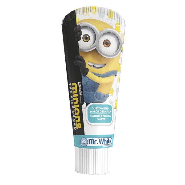 Mr.White Minions Toothpaste for Children 75ml - with Fluoride -