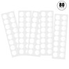 80 Pieces 20mm Semi-Transparent Dot Patch for Shooting Glasses,Essential Accessories