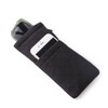 KFPH Double Eyeglasses Pouch Large Squeeze Top Microfiber Soft Glasses