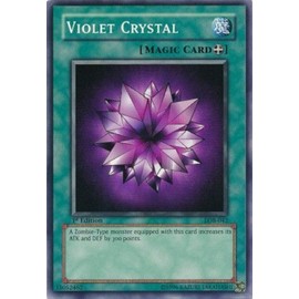 Yu-Gi-Oh! - Violet Crystal (LOB-042) - Legend of Blue Eyes White Dragon - 1st Edition - Common