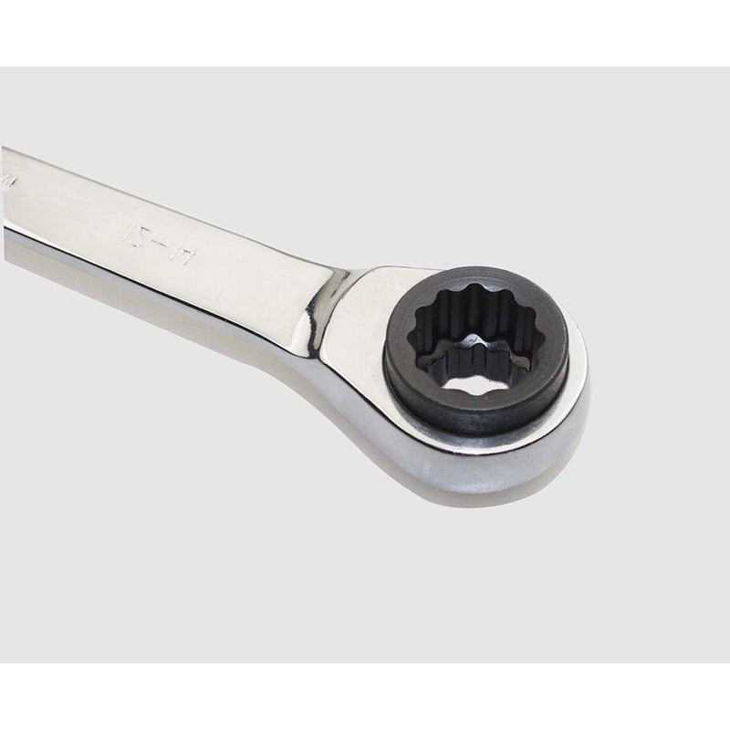 4 in 1 Reversible Ring Ratchet Spanner Multi-Purpose Twin Ended