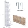 Fixwal 5-Shelf Over The Door Hanging Pantry Organizer, Room Organizer