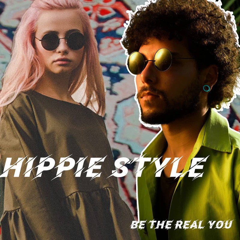 Joopin Women’s Men’s Vintage Round Sunglasses – Retro Lennon Circle