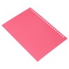 Matte Translucent A5 20 Hole PP Plastic Sheet Protector Cover,