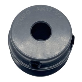 CMFG AK15-5/8 v Belt Pulley, 1.55 inch OD, 5/8 Inch Bore, Cast Iron Material, AK Single Groove Mechanical v-Belt Pulleys for "4L" or "A" or "3L" Belts