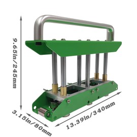 INTSUPERMAI Three-Station Edge Roller Bender 0-90° Bending Angle Metal Roofing Tools Sheet hapiMetal Edge Rolling Machine for 0.3-1mm Steel Sheet Metal Brake