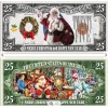 Brush Pile Santa Claus Santa Christmas Note Ornaments Holiday Wreath