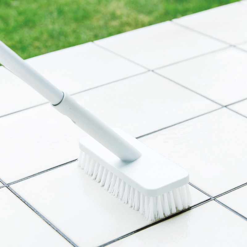 MUJI 44831922 Deck Brush with Replaceable Heads, Approx. Width 7.1