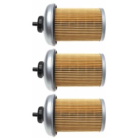 fagu7386 3X TP1256 Fuel Filter Element For Chevy/GMC C1500 C2500 C3500 K1500 K2500 w/ Cap