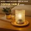 Small Battery operated Lamp with Timer for Bedside/Coffee Table/Book shelf