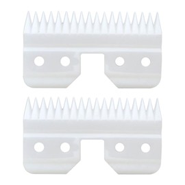 2025 MIFADLE 2pcs Fast Feed Ceramic Blades for Oster Fast Feed Clipper Oster A5 Fast Feed Ceramic Blades Fast Feed Replacement Blade A5 Replacement Blade