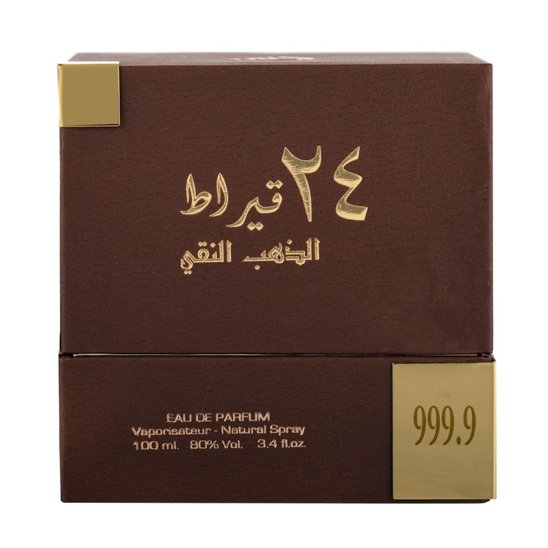 Lattafa 24 Carat Pure Gold Eau De Parfum Spray for