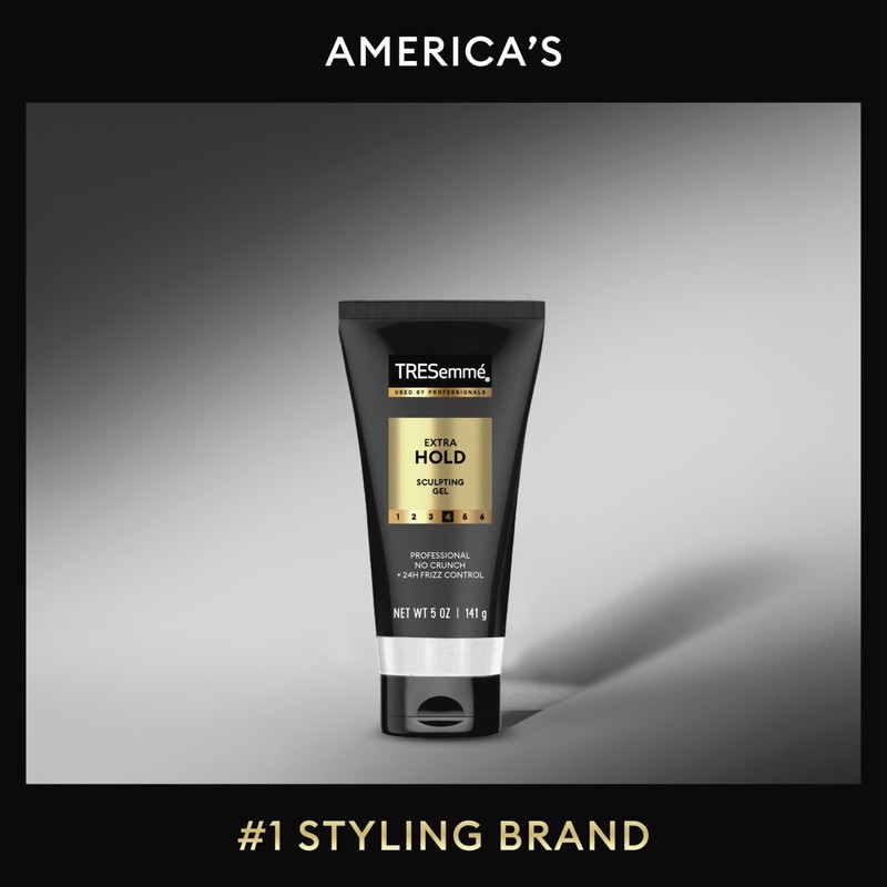TRESemmé Alcohol-Free Gel Extra Hold for 24H Frizz Control, with