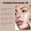 Colour Changing Foundation,Foundation Full Coverage SPF 15,Found-ation for Mature Skin,Makeup