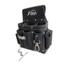 ANVI GLOBAL Electrician's Pouch | Tan Leather Electrician Tool Pouch