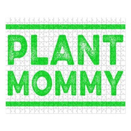CafePress Plant Mommy Vegan Vegetarian Veganism Large Puzzle, 500 pcs.