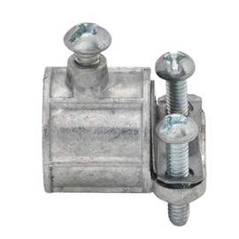 Electrical Combination Coupling 1/2" EMT Conduit to 3/8" Cable Connector For Transition from EMT Conduit to NM Cable/MC Flex Cable (10)