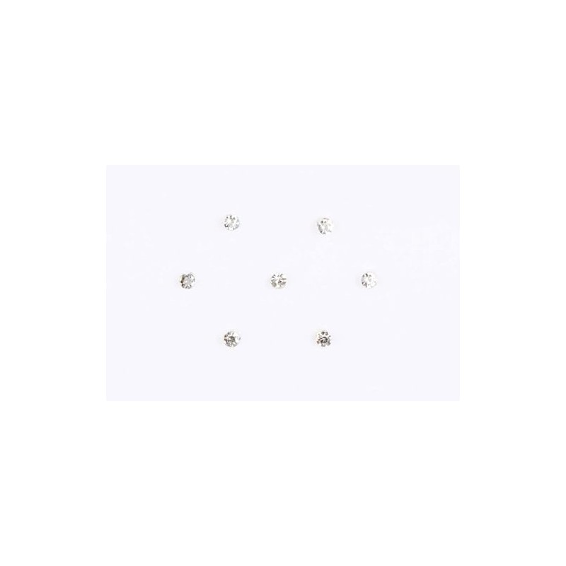 Indian Fashion Bindi Women Forehead Stickers Dot Bridal - Multicolour