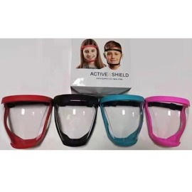 Novelty Horse & Pig Head Anti-Fog Face Shield for Kids & Adults Shield Red 10ea