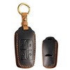 TECART Leather Key Fob Cover Fit for Genesis GV70 GV80
