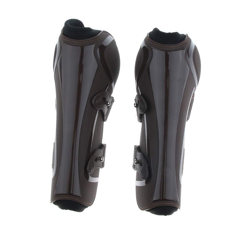 Tenlacum Equestrian Sports Tendon Boots, Horse Pony Jumping Boot Front