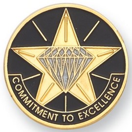 Commitment To Excellence Lapel Pin - Pack of 10